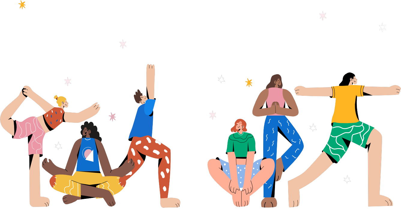 Yoga Gruppe